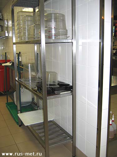 Русметалтехника - Пиццерия - Стол с интегрированной ванной и рабочий стол
